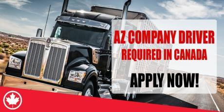 AZ COMPANY DRIVERS REQUIRED IN TORONTO